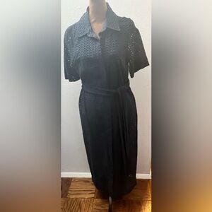 H&M Eyelet dress with belt